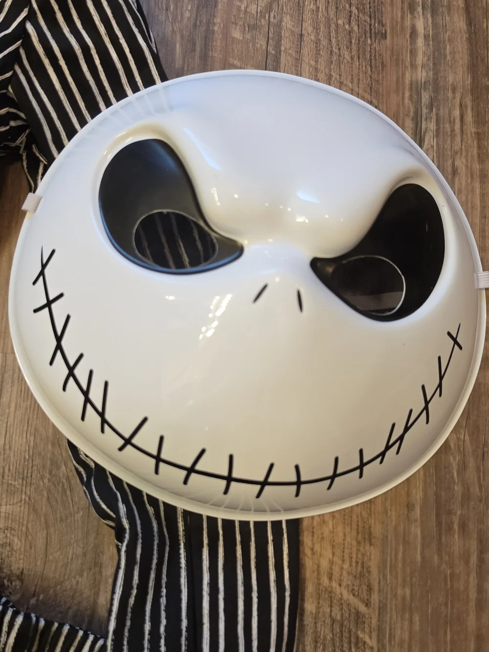 Disney Nightmare Before Christmas Jack Skellington Costume & Mask Kid 7/8